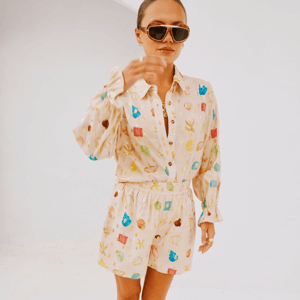 Never Fully Dressed Shell Geanie Shirt